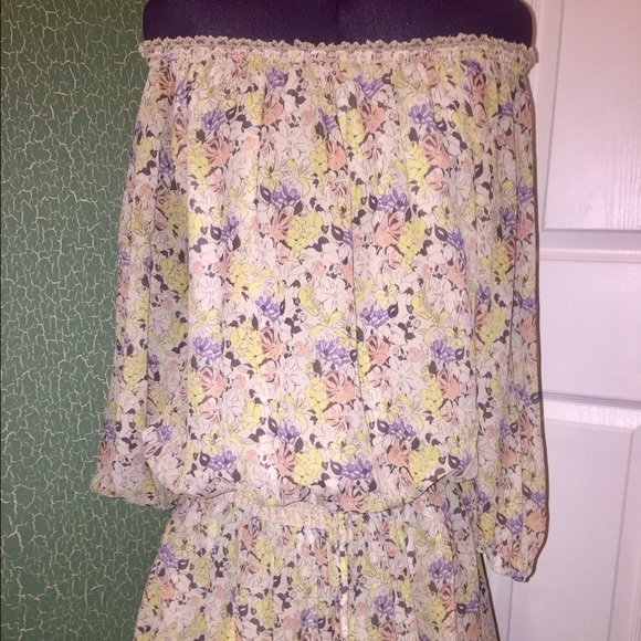 Like-new Victorias Secret floral chiffon Dress - Picture 2 of 6